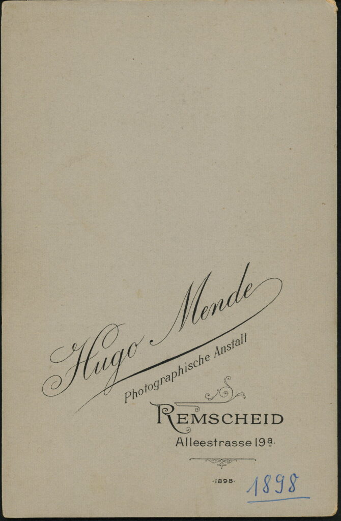 Hugo Mende Alleestraße 19a, Remscheid