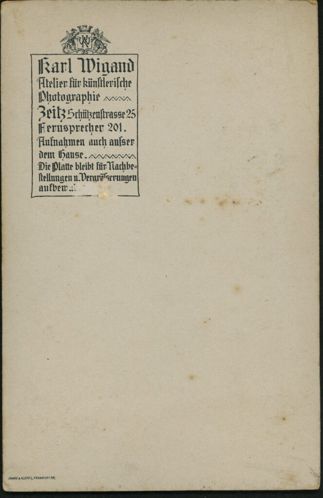 Karl Wigand Schützenstraße 25, Zeitz