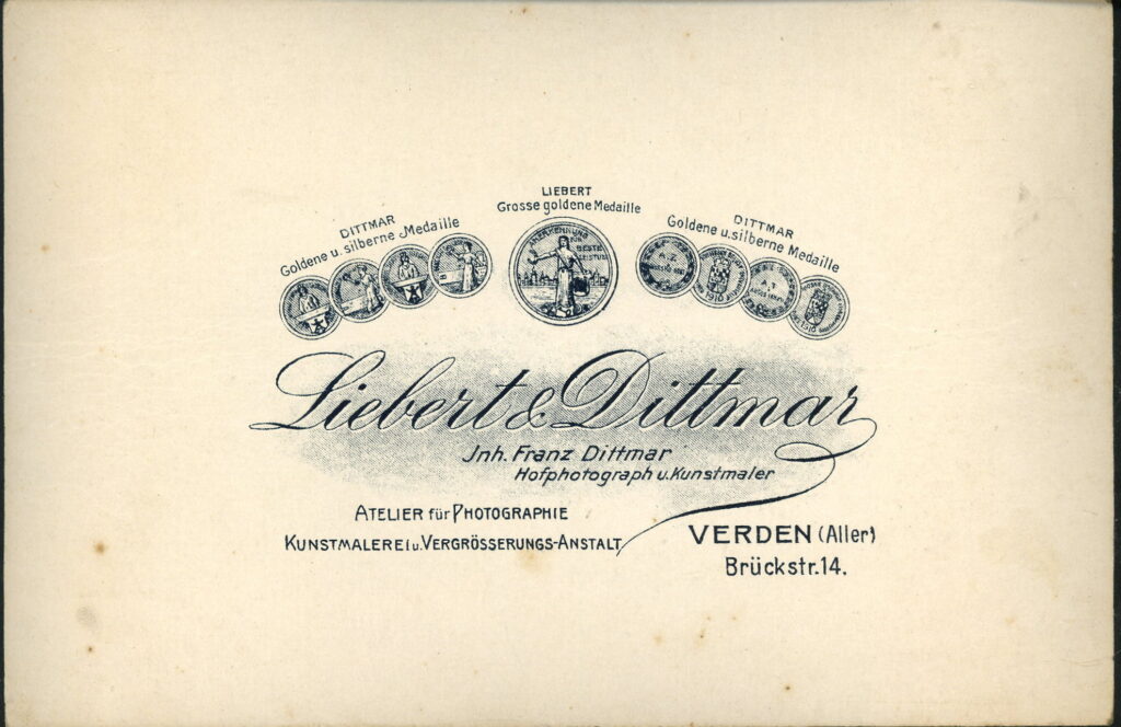 Liebert & Dittmar Franz Dittmar Brückstraße 14, Verden (Aller)