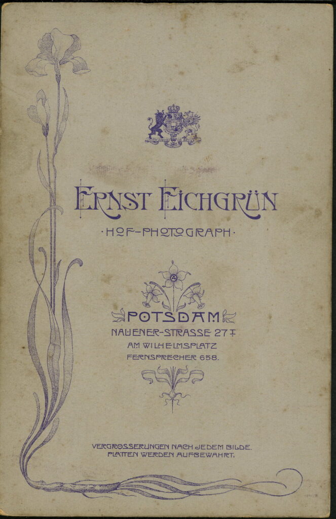 Ernst Eichgrün Nauener Straße 27, Potsdam