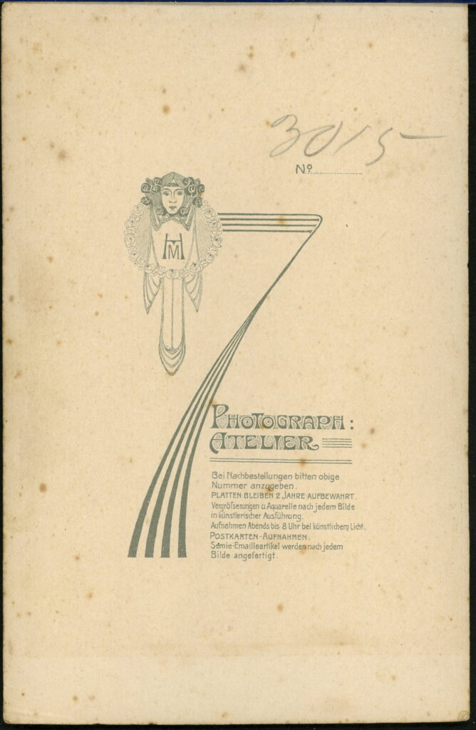 Photograph-Atelier H. M. Brandenburgerstraße 30, Potsdam