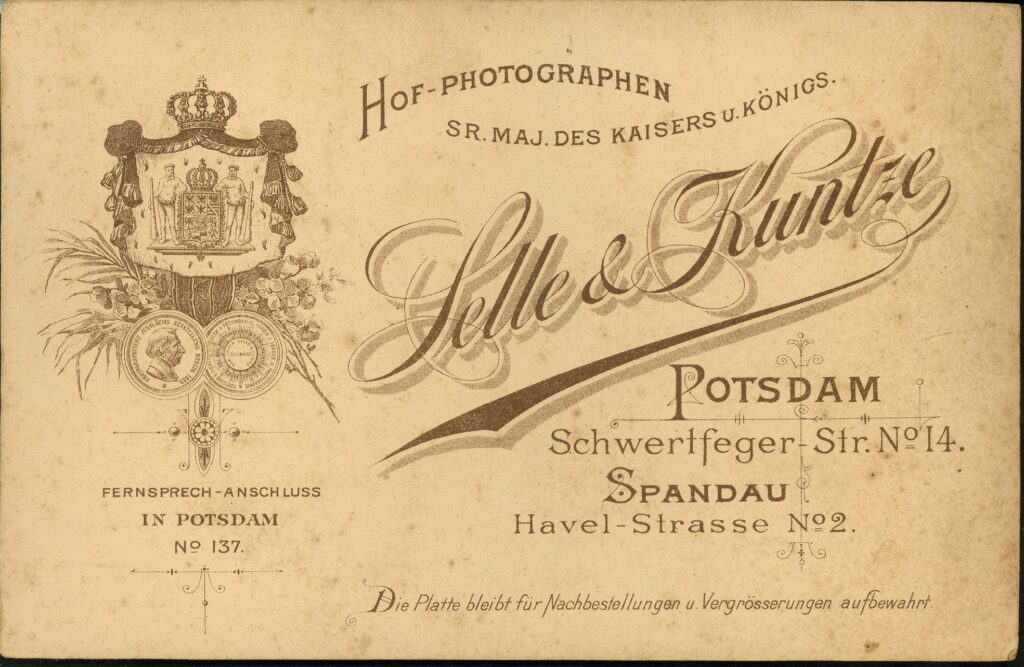 Selle & Kuntze Schwertfeger-Straße 14, Potsdam Havel-Straße 2, Spandau