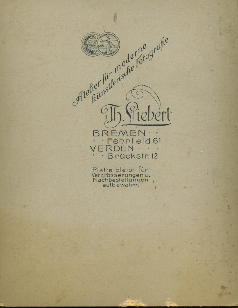 Th. Liebert, Fehrfeld 61, Bremen Brückstraße 12, Verden