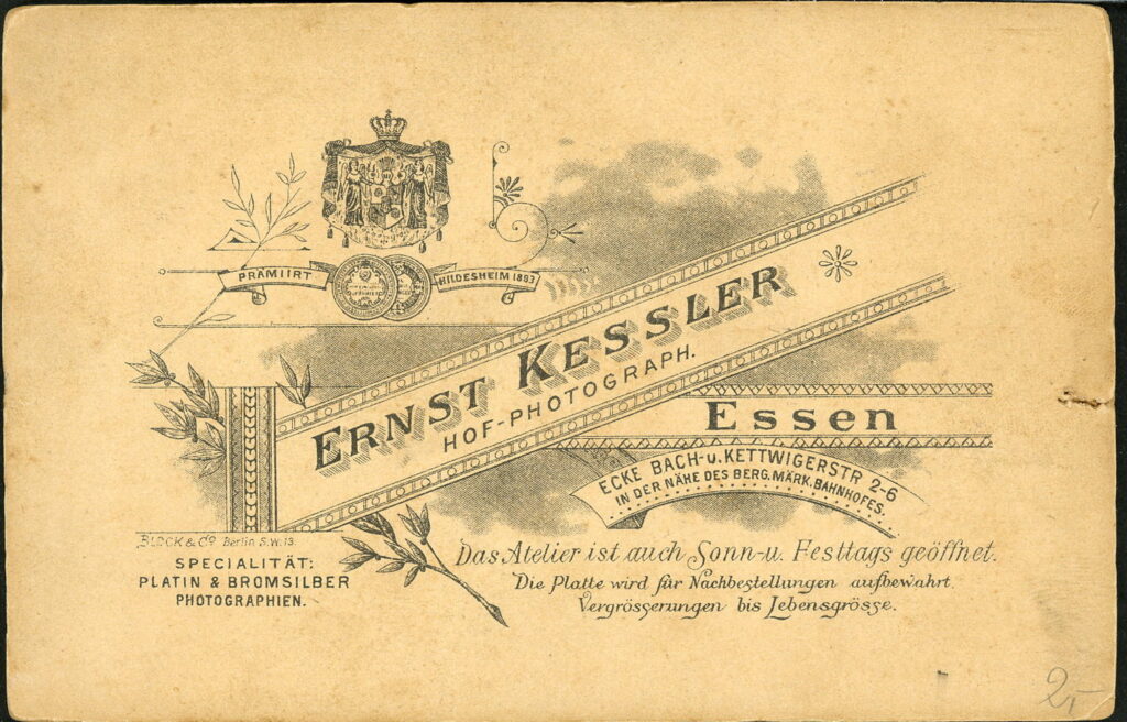 Ernst Kessler, Ecke Bach- u. Kettwigerstraße 2 - 6, Essen