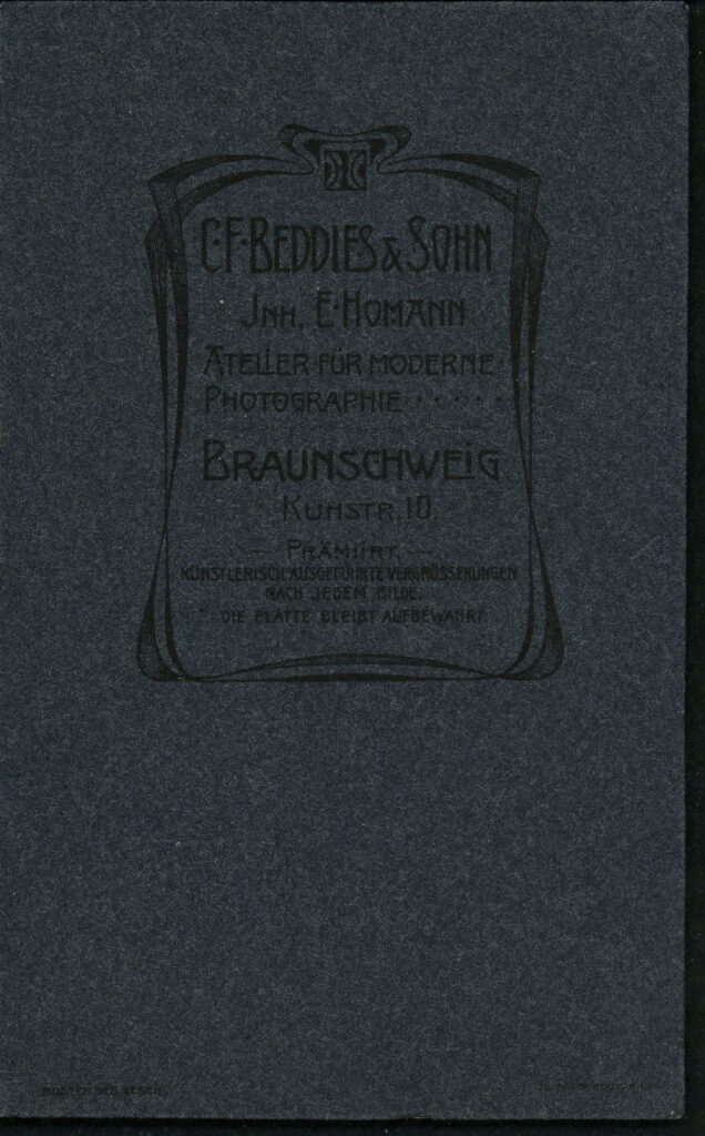 C. F. Beddies & Sohn E. Hohmann Kuhstraße 10, Braunschweig