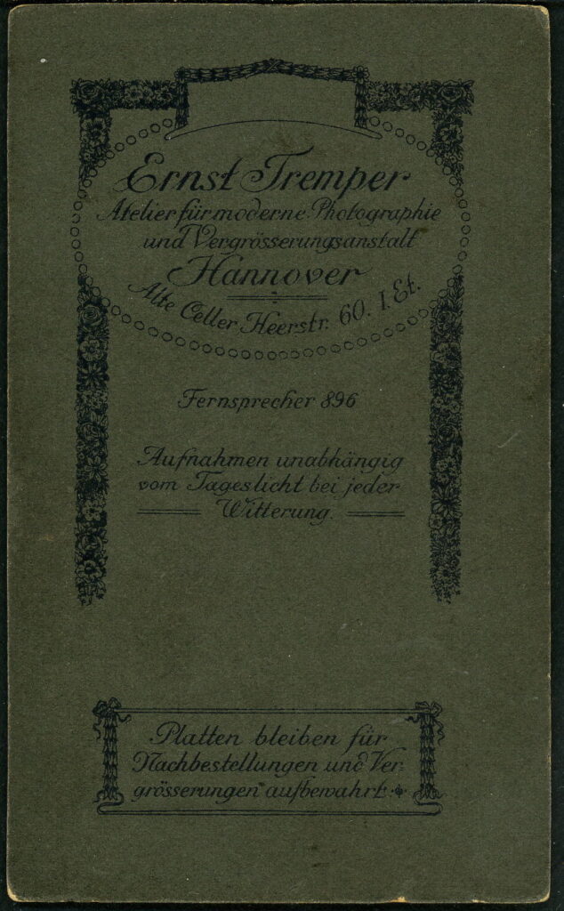 Ernst Tremper Alte Celler Heerstraße 60, Hannover