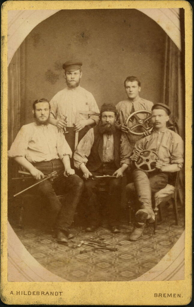 A. Hildebrandt
Ecke der Hutfilterstraße u. der kurzen Wallfahrt, Bremen