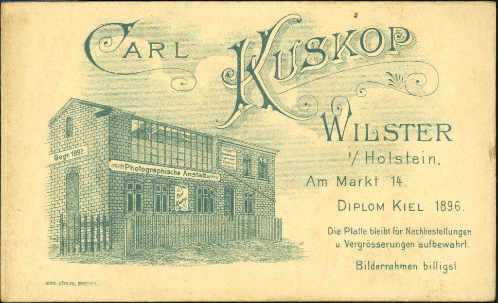 Carl Kuskop Am Markt 14, Wilster i. H.