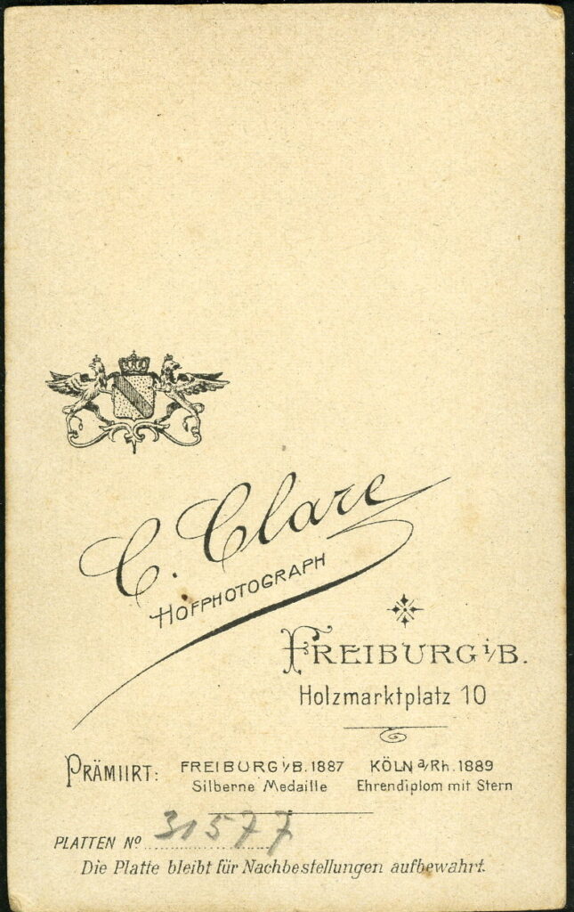 C. Clare Holzmarktplatz 10, Freiburg i. B.