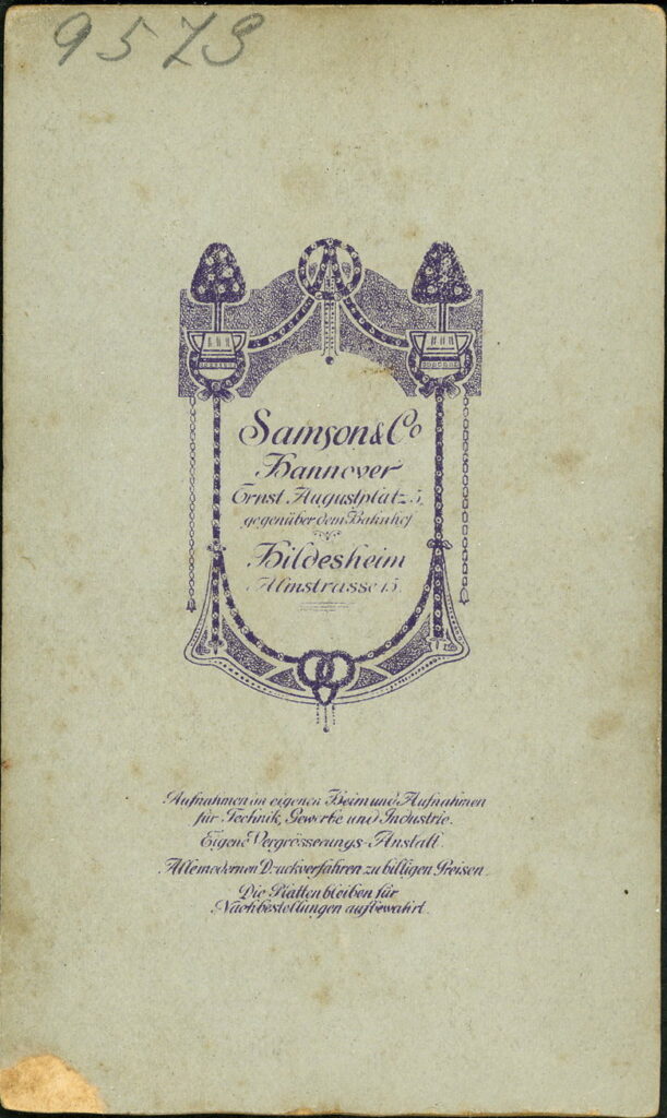 Samson & Co. Almstraße 15, Hildesheim Ernst-Augustplatz 5, Hannover